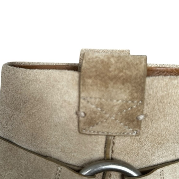 SEE BY CHLOE Tan Suede Ankle Boots WOMENS 39 NWOB - Picture 7 of 12